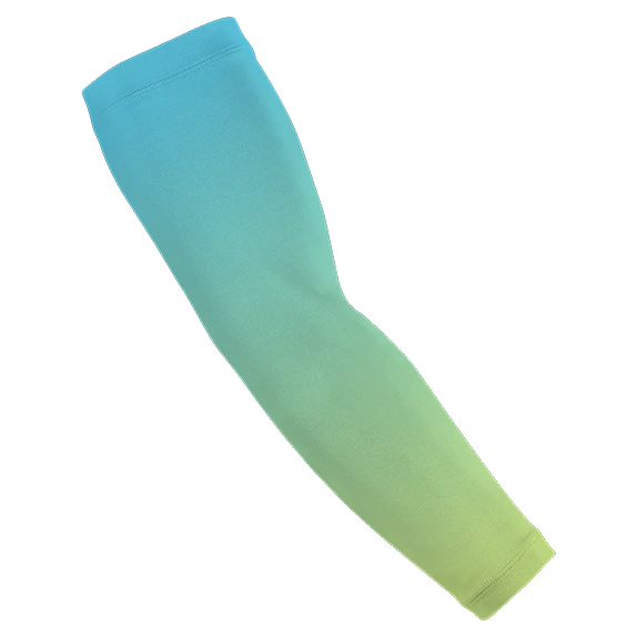 Gradient Absorbent Custom Football Arm Sleeves